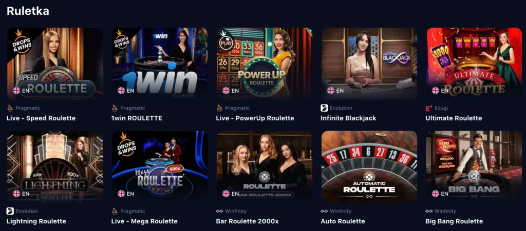 1win ruletka