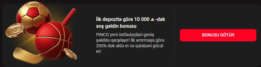 Azərbaycanda Pinco pul çıxarılması üsullarının idarə paneli