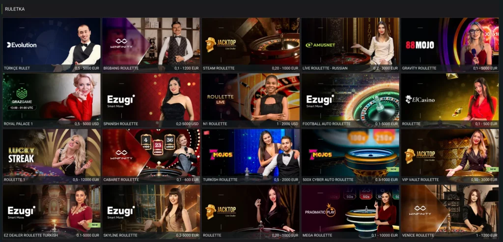 Azərbaycan rulet kazino oyunlarının çeşidi