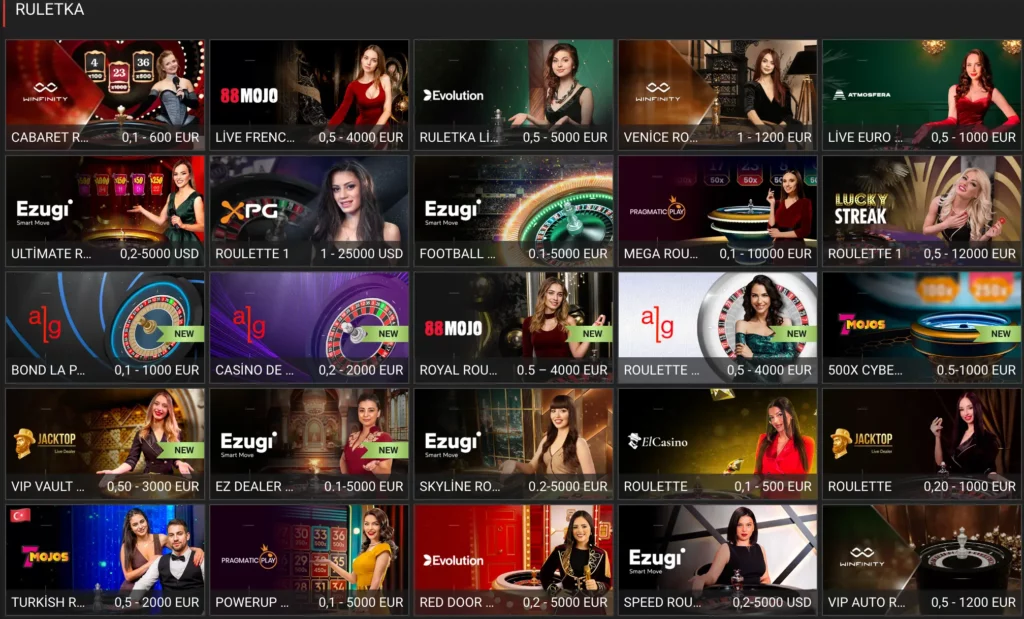 MegaPari Canlı Roulette Oyunları