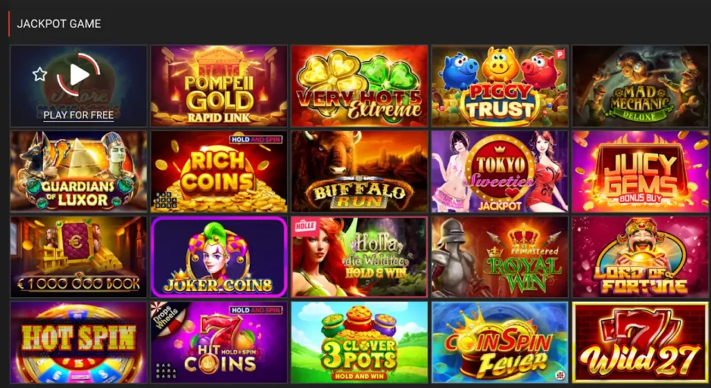 MegaPari Jackpot Slotları